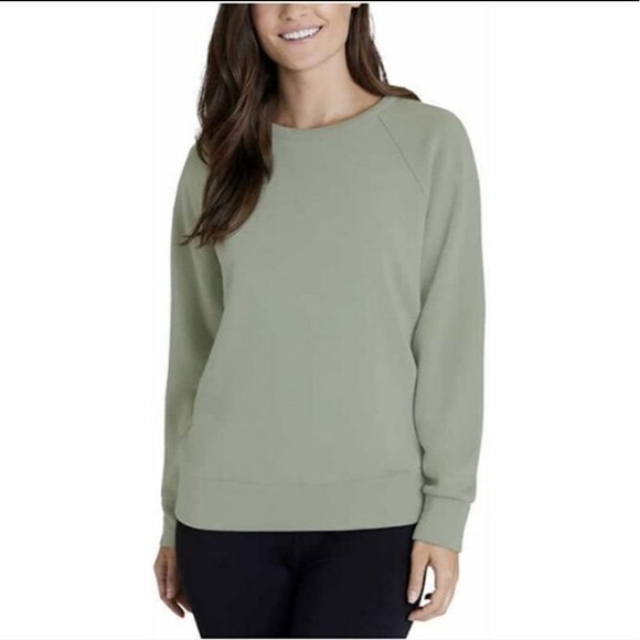 - Eddie Bauer Women's 2 Pack Sweatshirt and Hoodie Black/Basil SZ S NEW WI… - Picture 2 of 11